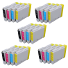 copy of Pack 4 compatible cartridges LC-970 - LC-1000