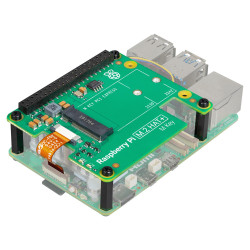 SC1166 Raspberry Pi M.2 HAT - Connectez des périphériques M.2 PCIe et NVMe au connecteur PCIe FPC sur Raspberry Pi 5