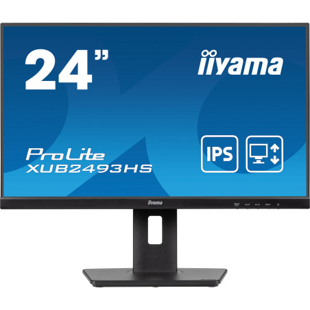 iiyama ProLite XUB2493HS-B6 – Moniteur 23,8" IPS Full HD 100 Hz iiyama ProLite XUB2493HS-B6 – Moniteur 23,8" IPS Full HD 100 Hz
