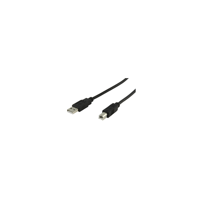 Cable USB 2.0 A male - B male 1.80 m