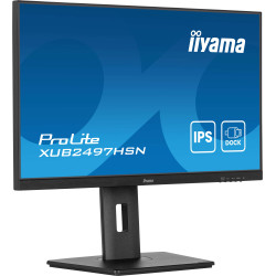 iiyama ProLite XUB2497HSN-B2 – 23,8" IPS Full HD Monitor 100 Hz met USB-C