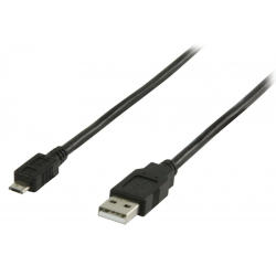 Cable USB 2.0 A male -...