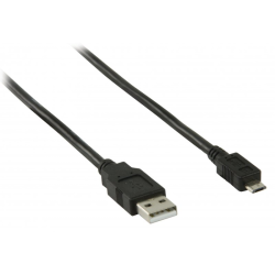 Câble USB 2.0 A mâle vers microUSB B mâle 5 m