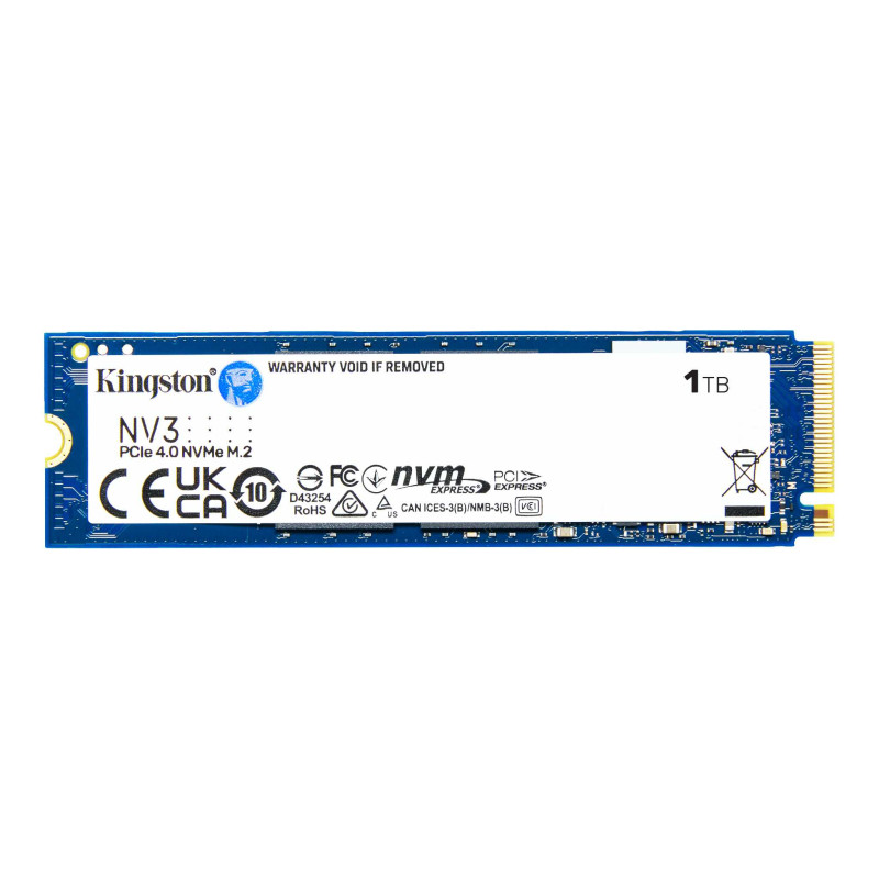 Kingston NV3 SSD 1 To M.2 NVMe PCIe 4.0 – SNV3S/1000G