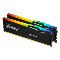 Kingston FURY Beast 32GB (2x16GB) DDR5 5600MT/s CL36 RGB – KF556C36BBEAK2-32