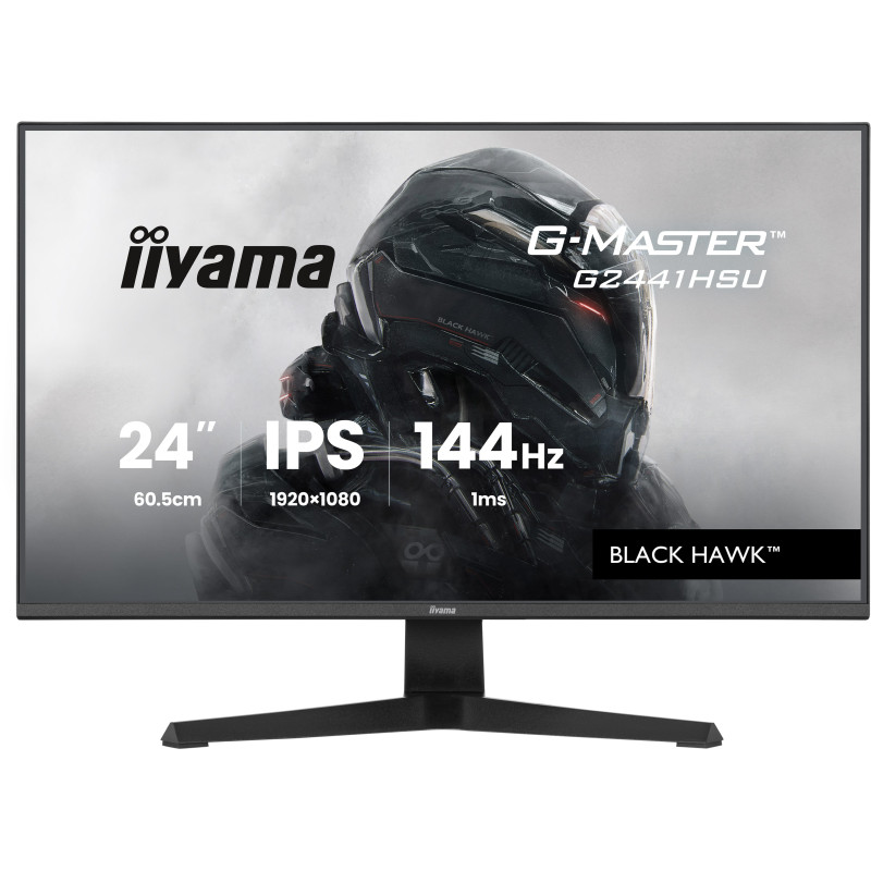 iiyama G‑MASTER Black Hawk G2441HSU‑B1 – 24" Full HD IPS 144 Hz Gaming Monitor