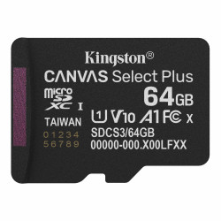 Kingston Canvas Select Plus 64GB – microSD Card UHS-I