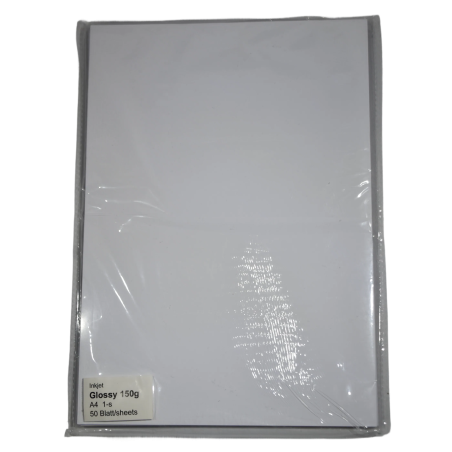 Inkjetpaper photo Glossy A4 150 Gramm 50 sheet