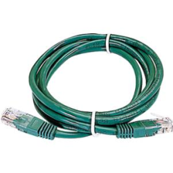 UTP Cable Category 5E Green 0,5m