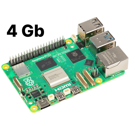 Raspberry Pi 5 4 Gb - Krachtige prestaties voor jouw projecten