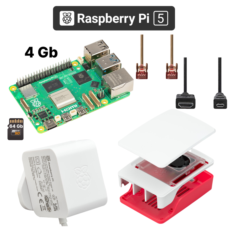 Raspberry PI 5 4 Go starter pack