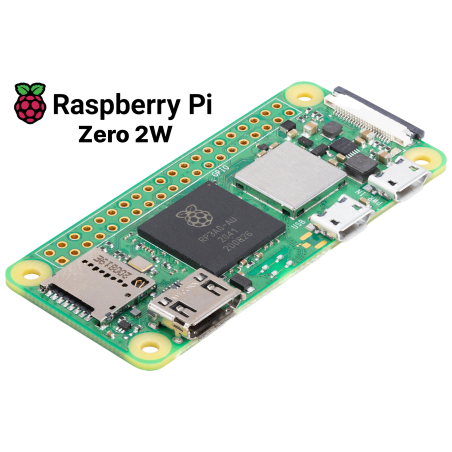 Raspberry Pi Zero 2W - Carte Raspberry Pi compacte avec connectivité sans fil