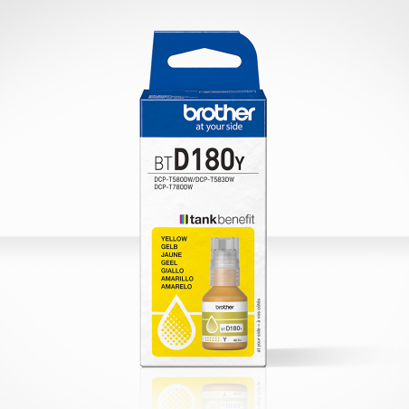 Brother BT-D180Y – Originele gele inktfles