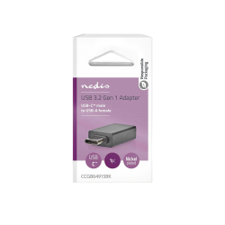 Nedis USB-C™ Adapter USB 3.2 Gen 1 USB-C™ Male USB-A Female 5 Gbps OTG