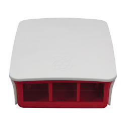 Officiële behuizing Raspberry Pi 3 Model B/B+ Wit Rood | YF Computing