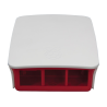 Officiële behuizing Raspberry Pi 3 Model B/B+ Wit Rood | YF Computing
