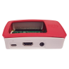 Officiële behuizing Raspberry Pi 3 Model B/B+ Wit Rood | YF Computing