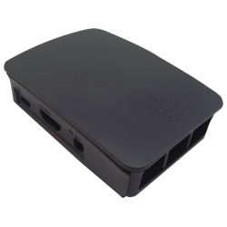 Official Raspberry Pi 3 Model B/B+ Case Black Grey | YF Computing