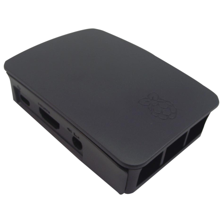 Officiële behuizing Raspberry Pi 3 Model B/B+ Zwart Grijs | YF Computing
