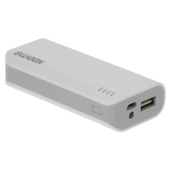 Sweex Draagbare Powerbank 4000 mAh USB Wit