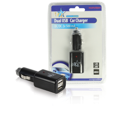 Universal dual USB car charger