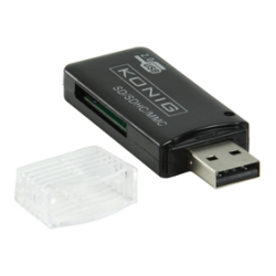 SD / SDHC / MMC USB 2.0 card reader