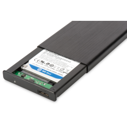 DIGITUS 2,5" SSD/HDD-behuizing, SATA I-III op USB 3.0