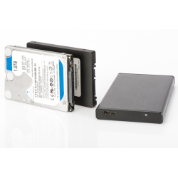 DIGITUS 2,5" SSD/HDD-behuizing, SATA I-III op USB 3.0