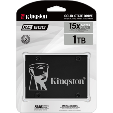 Kingston SSD KC600 1024 Gb SATA 2,5"