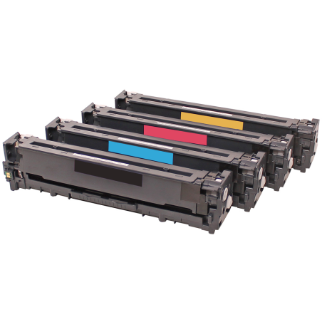Pack 4 toners compatible HP 131A Colori Premium
