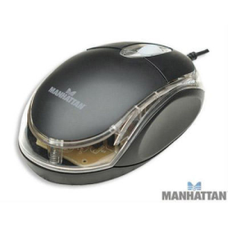 Manhattan MH1 muis zwart