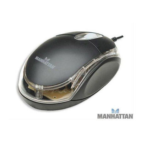 Manhattan MH1 muis zwart