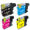 Pack 4 compatible cartridges LC-223