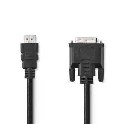 HDMI™ Kabel - DVI-D 24+1-Pins