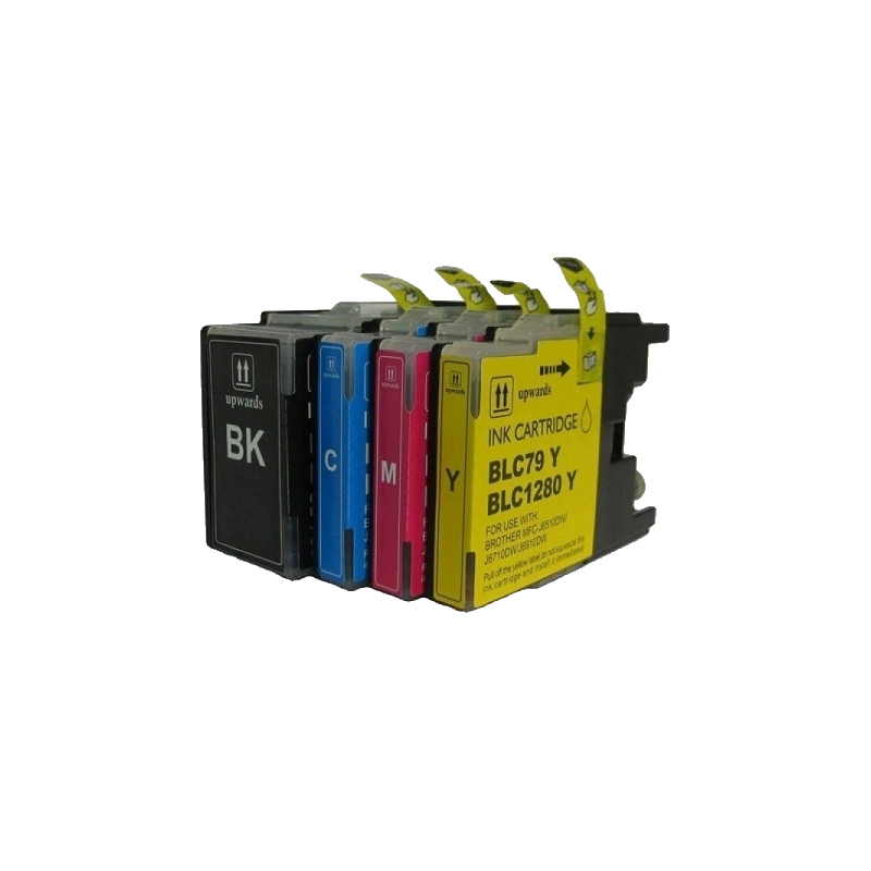 Pack 4 compatible cartridges LC-1280