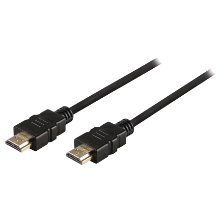 High Speed HDMI kabel met Ethernet HDMI-Connector - HDMI-Connector 1.2 m Zwart