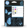 HP 903 Genuine Black/Cyan/Magenta/Yellow 4-Pack Ink Cartridges
